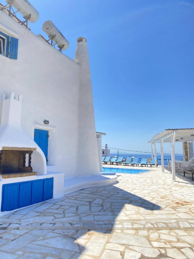 Blue Harmony Suites Of Mykonos Mykonos Town ภายนอก รูปภาพ
